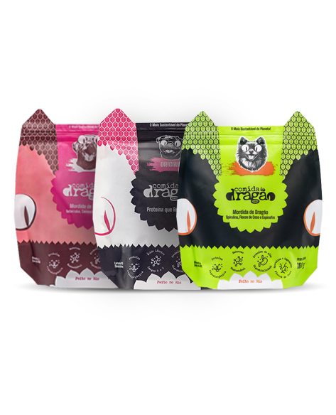 Kit Completo Comida de Dragão (3X)