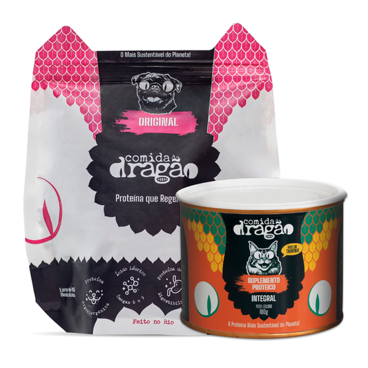 Kit Comida de Dragão para Gatos