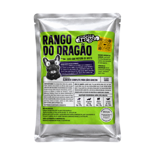 Rango do Dragão, alimento completo para cães adultos