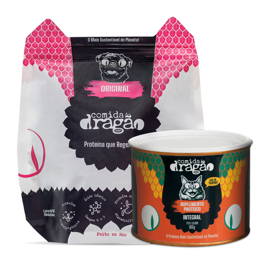 Kit Comida de Dragão para Gatos