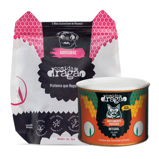 Kit Comida de Dragão para Gatos