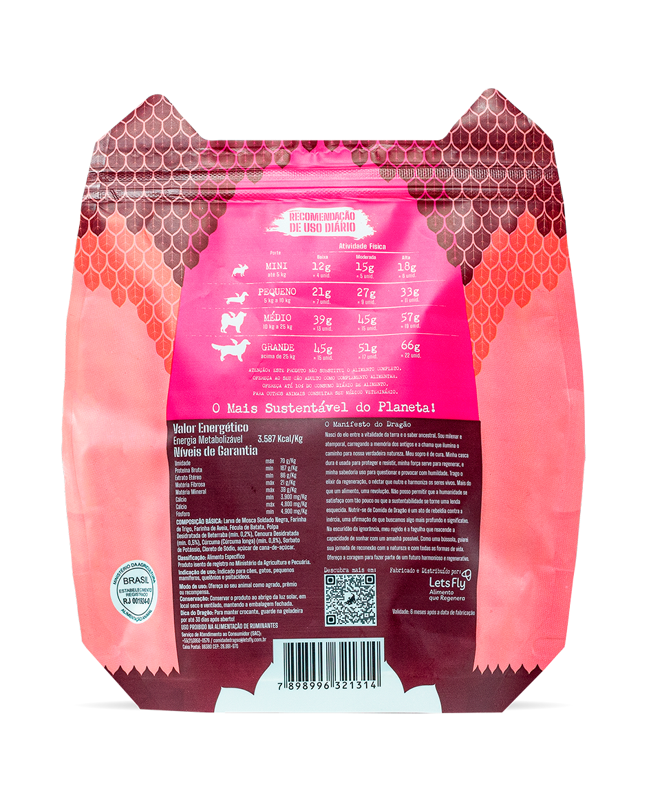 Mordida de Dragão - Legumes