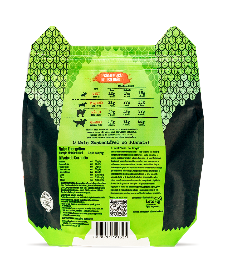 Mordida de Dragão - Spirulina