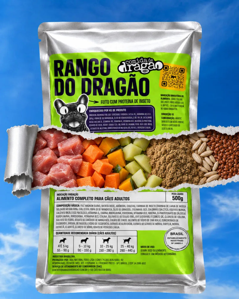 Pacote do Rango do Dragão, 500 g
